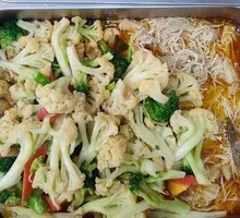 Cauliflower and Broccoli Stir-fry