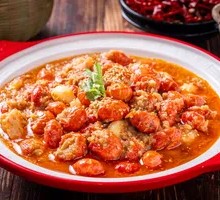 Golden Soup Garlic Shrimp Tails