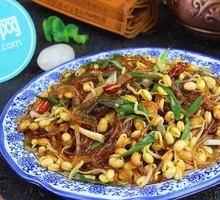 Bean Sprout Stir-Fried with Vermicelli