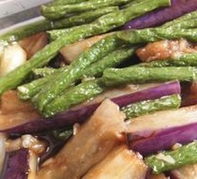 Eggplant and Green Beans Stir-fry