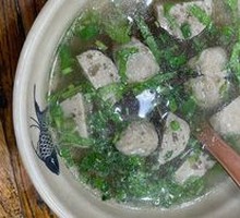 Beef and Beef Ball Soup