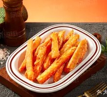 Glazed Sweet Potato Strips
