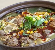 Grandmother's Meatball Hot Pot