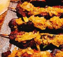 Grilled Pork Liver Skewers