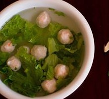 Hand-Beaten Shrimp Ball Soup