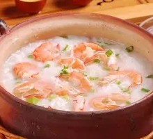 Fresh Shrimp Rice Porridge