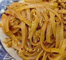 Noodles with Rolled Dough