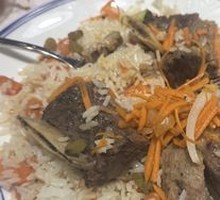 牛排抓饭