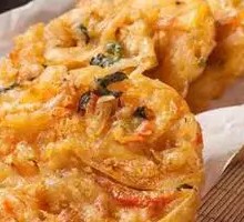 Fresh Shrimp Potato Pancake