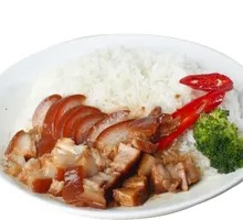 Pork Trotter and Sausage Rice