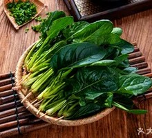 菠菜豆芽