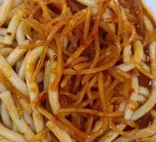 Potato Shreds Stir-Fried with Rice Noodles