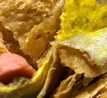 Double Egg Ham and Meat Powder Pancake