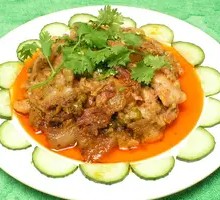 Steamed Pork with Rice Flour