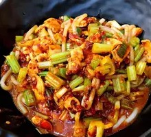 Spicy Soy Sauce Fried Rice Noodles