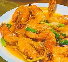 Stewed Large Shrimp