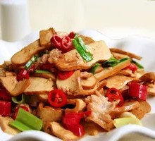 Xianggan Stir-fried with Pork
