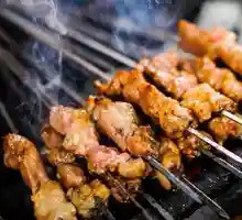 Roasted Lamb Kid Meat