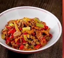 Stir-Fried Chicken Offal