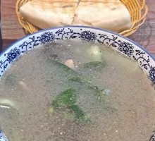 Chicken Soup with Naan