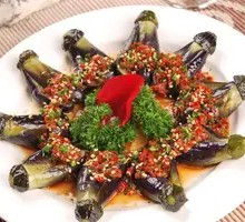 Sichuan Roasted Pepper Tossed Eggplant