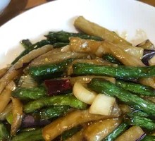 Eggplant and Green Beans Stir-fry