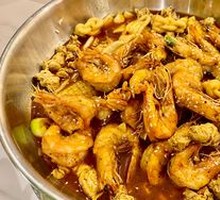 Spicy Pork Ribs with Shrimp