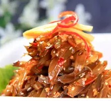 Spicy and Sour Sea Cabbage