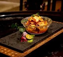 Spicy Sliced Pork Lung Salad