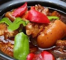 Braised Pig Trotter Rice
