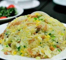 Egg and Pork Stir-Fried Fried Rice