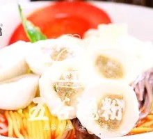 Five-grain Tomato Fish Ball Noodles