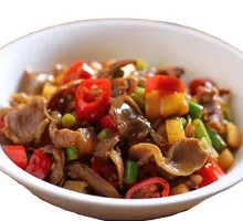 Spicy Sour Chicken Offal Rice