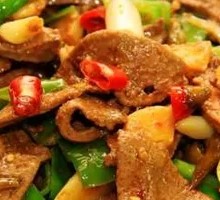 Stir-fried猪 Liver