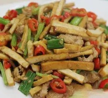 Fried Tofu with Pork