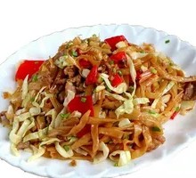 Pork Lard Egg Fried Noodles