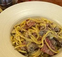 Bacon Cream Pasta