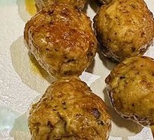 Hand-Made Chicken Meatballs