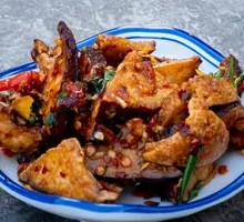 Cumin Tofu Cubes
