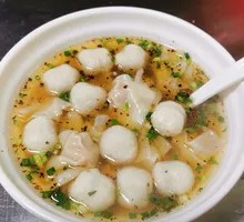 Fish Dumpling Soup