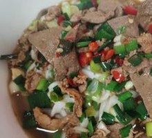 Pork Liver Stir-fried with Pork