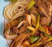 Scallion Beef Noodles