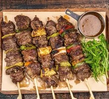 Charcoal Grilled Snack Platter