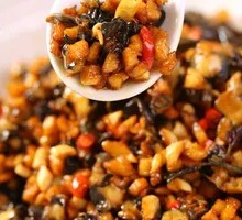 Sour Radish Stir-fried Snail