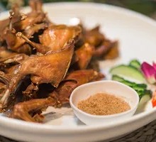 Salt-Baked Squab