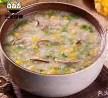 Mushroom and Corn Porridge