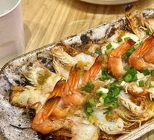 Steamed Garlic Shrimp