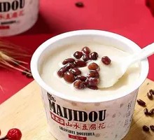 Red Bean and Mountain Yam Tofu Pudding