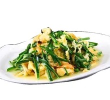 Stir-fried Eggs with Leeks