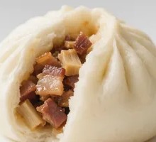 Cured Meat Bamboo Shoot Diced Flaky Bun